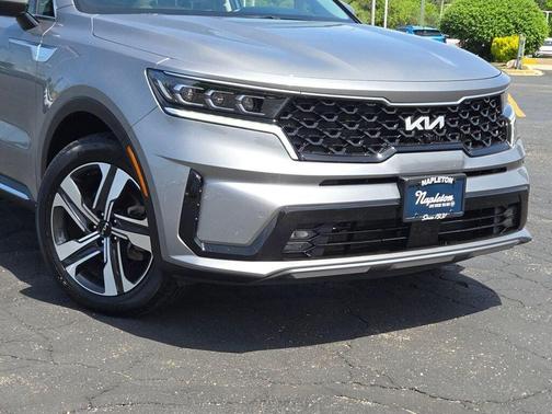 Steel Gray 2023 Kia Sorento Hybrid SX Prestige