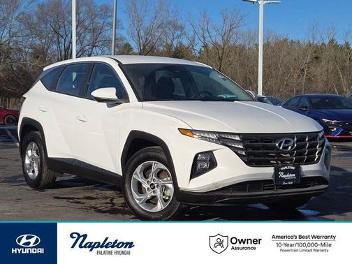 White Pearl 2024 Hyundai TUCSON SE