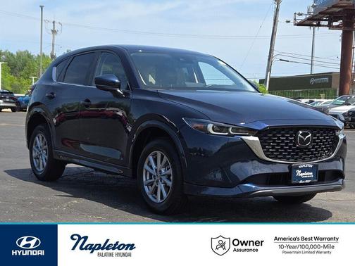 Deep Crystal Blue Mica 2024 Mazda CX-5 2.5 S Select Package