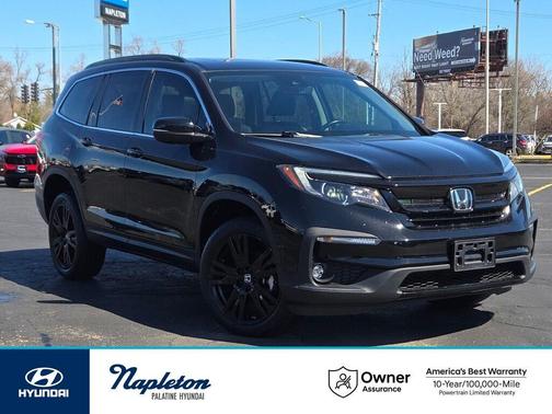 Crystal Black Pearl 2022 Honda Pilot Special Edition