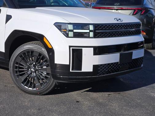 White 2026 Hyundai SANTA FE HEV Calligraphy