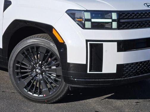 White 2026 Hyundai SANTA FE HEV Calligraphy