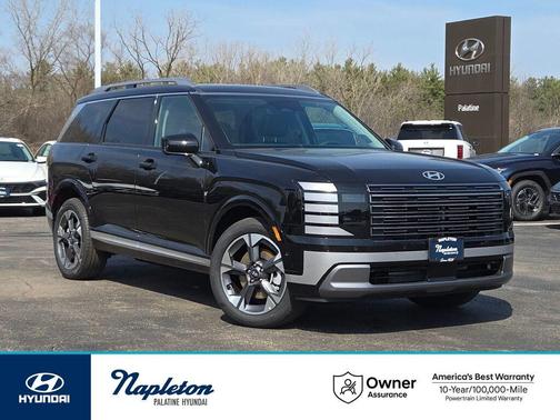Abyss Black Pearl 2026 Hyundai Palisade Hybrid Limited