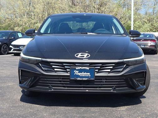 Black 2026 Hyundai ELANTRA HEV Blue