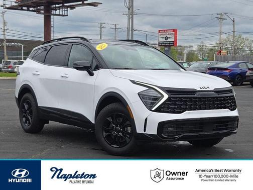 Glacier White Pearl 2025 Kia Sportage X-Pro Prestige