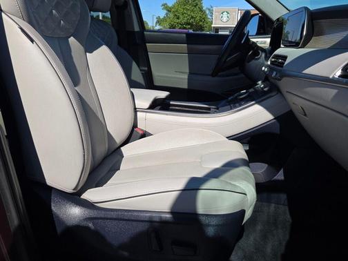 Burgundy 2021 Hyundai PALISADE Limited