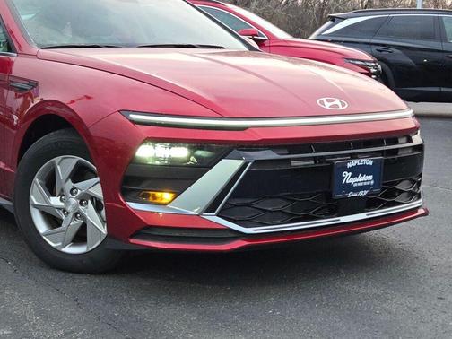 Red 2025 Hyundai SONATA SE
