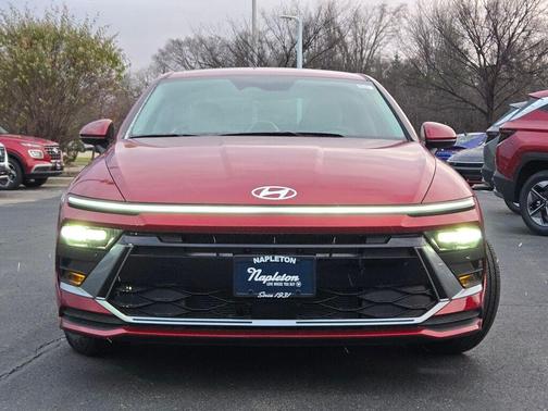 Red 2025 Hyundai SONATA SE