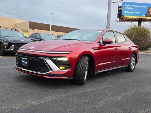 Red 2025 Hyundai SONATA SE