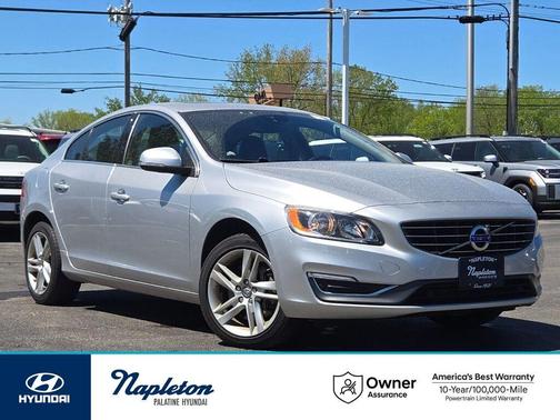 Bright Silver Metallic 2015 Volvo S60 T5 Premier