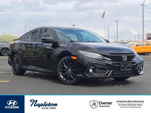 Lunar Silver Metallic 2020 Honda Civic Si Base