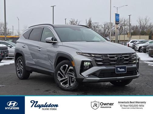 Shimmering Silver 2026 Hyundai TUCSON Limited