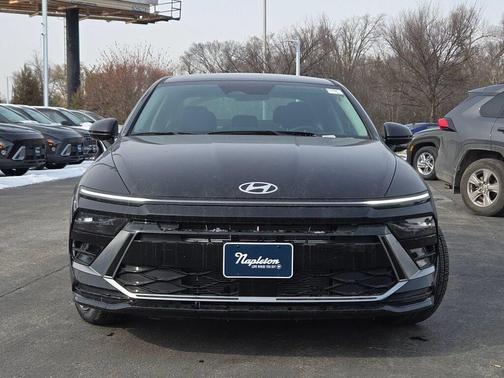 Black 2026 Hyundai SONATA SEL Sport