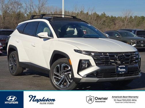 White Pearl 2026 Hyundai TUCSON Limited