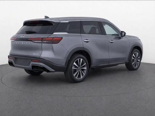 Silver 2024 INFINITI QX60 Luxe