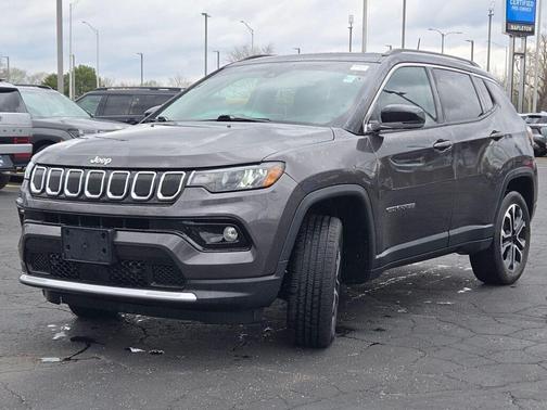 Granite Crystal Clearcoat Metallic 2022 Jeep Compass Limited