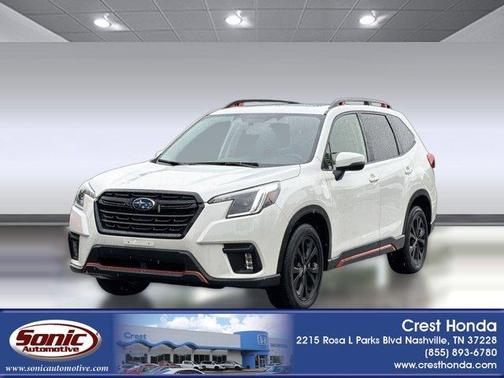 Crystal White Pearl 2024 Subaru Forester Sport