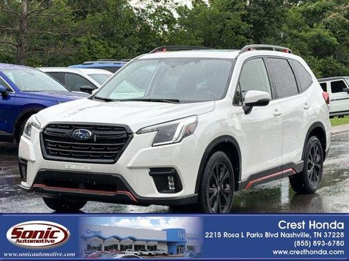 Crystal White Pearl 2024 Subaru Forester Sport