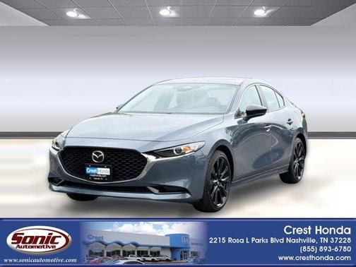 Polymetal Gray Metallic 2025 Mazda Mazda3 Carbon Edition