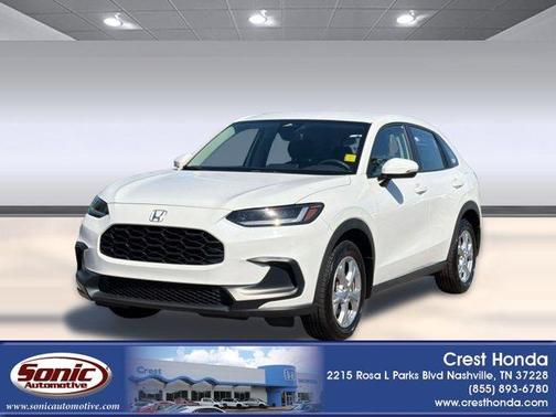 White 2023 Honda HR-V LX