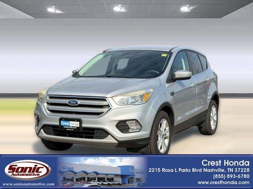 Silver 2017 Ford Escape SE