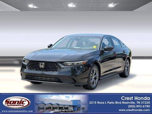 Black 2023 Honda Accord EX