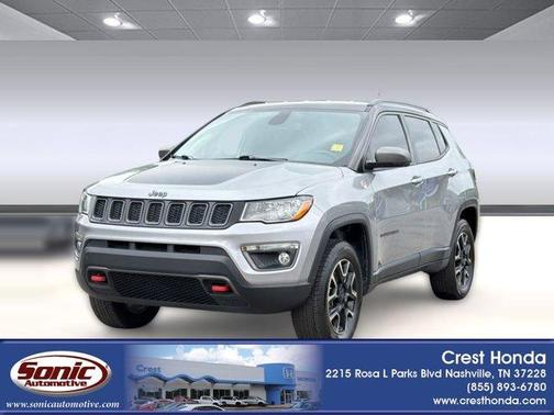 Billet Silver Metallic Clearcoat 2020 Jeep Compass Trailhawk