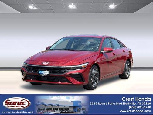 Red 2025 Hyundai ELANTRA SEL Convenience