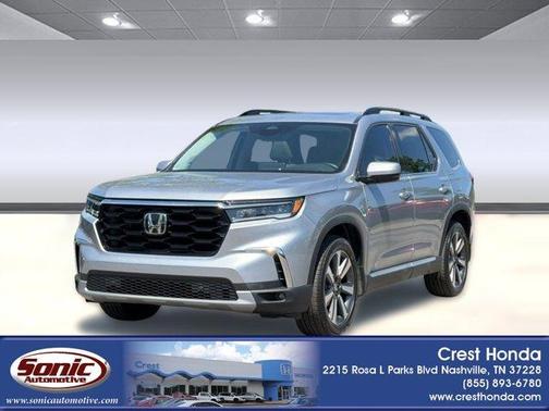 Lunar Silver Metallic 2023 Honda Pilot Touring