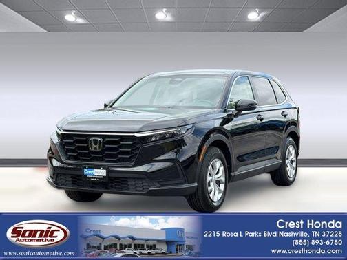 Black 2025 Honda CR-V LX