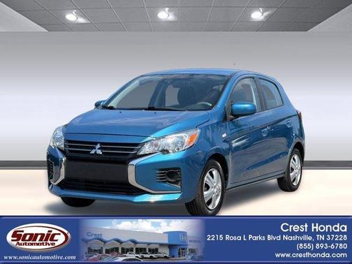 Blue 2021 Mitsubishi Mirage ES