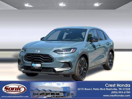 Blue 2024 Honda HR-V Sport