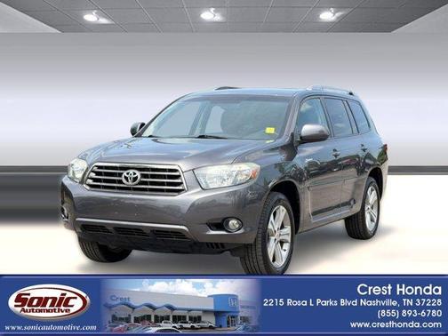 Gray 2008 Toyota Highlander Sport