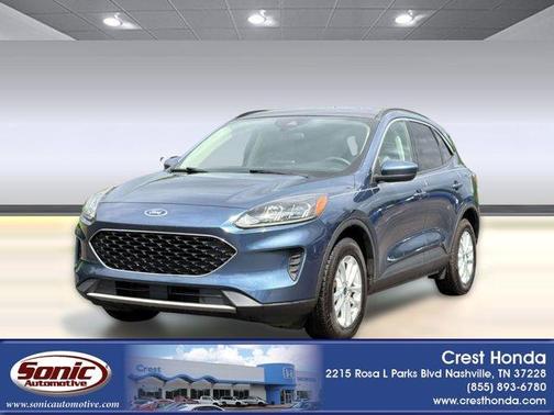 Blue Metallic 2020 Ford Escape SE