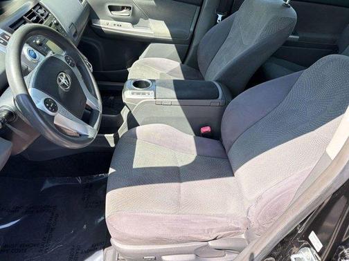 Black 2013 Toyota Prius v Three