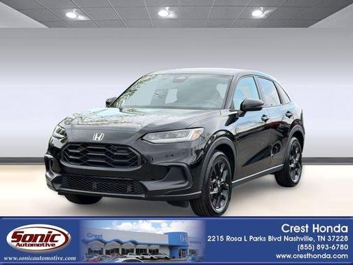 Black 2025 Honda HR-V Sport
