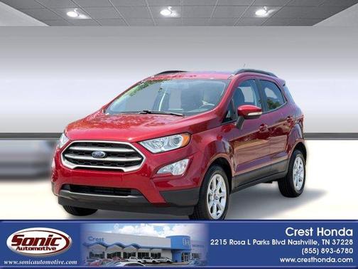 Ruby Red Metallic Tinted Clearcoat 2021 Ford EcoSport SE