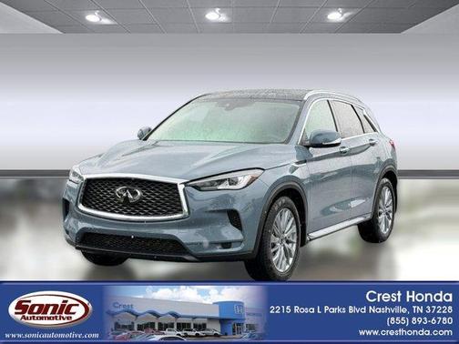 Slate Gray 2023 INFINITI QX50 Luxe
