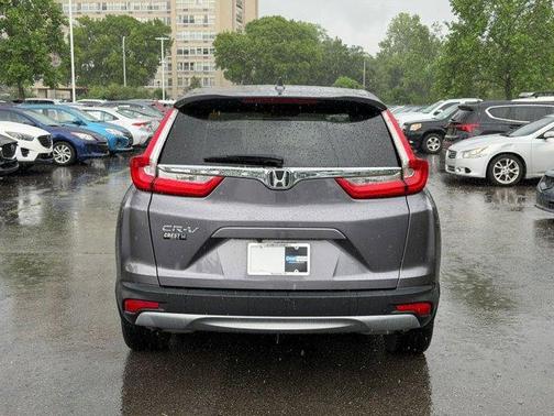 Gray 2018 Honda CR-V EX-L