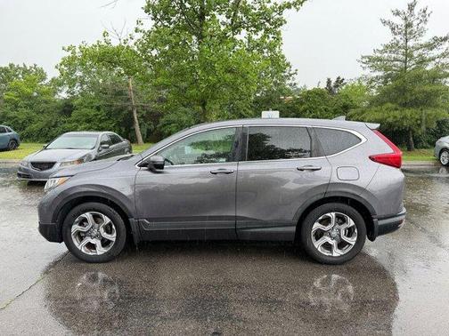 Gray 2018 Honda CR-V EX-L