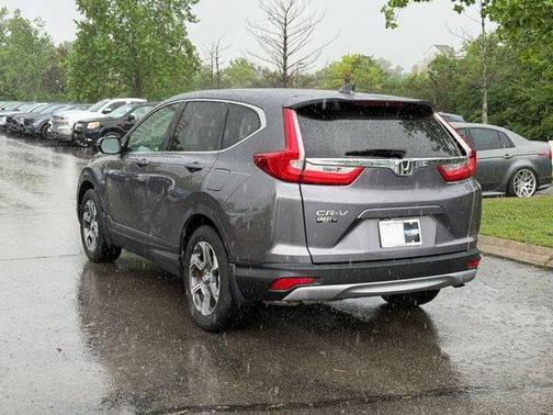 Gray 2018 Honda CR-V EX-L
