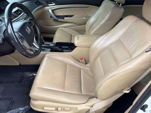 White 2012 Honda Accord EX-L