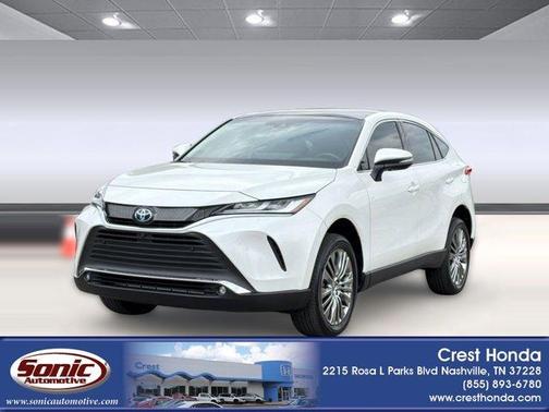 White 2024 Toyota Venza XLE