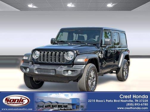 Black Clearcoat 2025 Jeep Wrangler Sport
