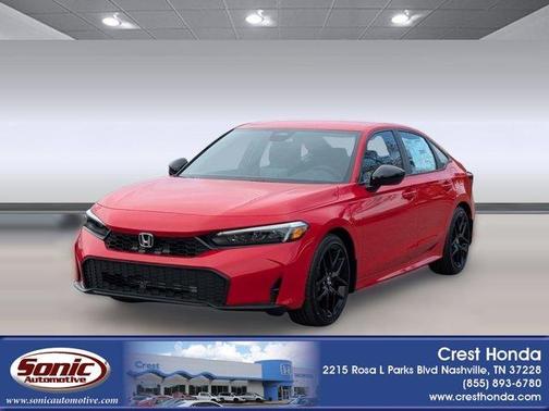 Rallye Red 2026 Honda Civic Sport Sedan