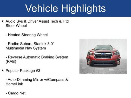 2021 Subaru Forester Limited
