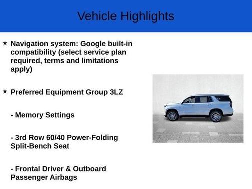 2025 Chevrolet Tahoe High Country