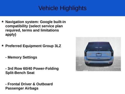 2025 Chevrolet Tahoe High Country
