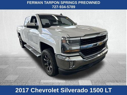Summit White 2017 Chevrolet Silverado 1500 1LT
