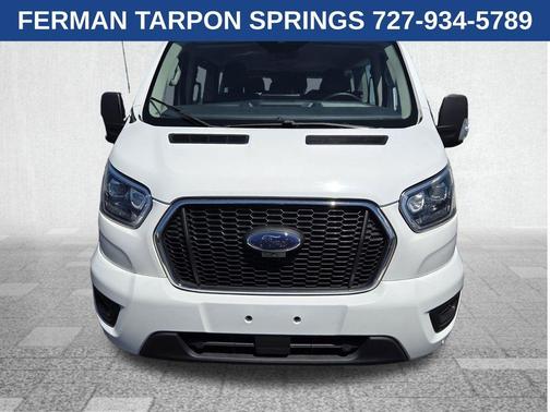 Oxford White 2023 Ford Transit-350 XLT